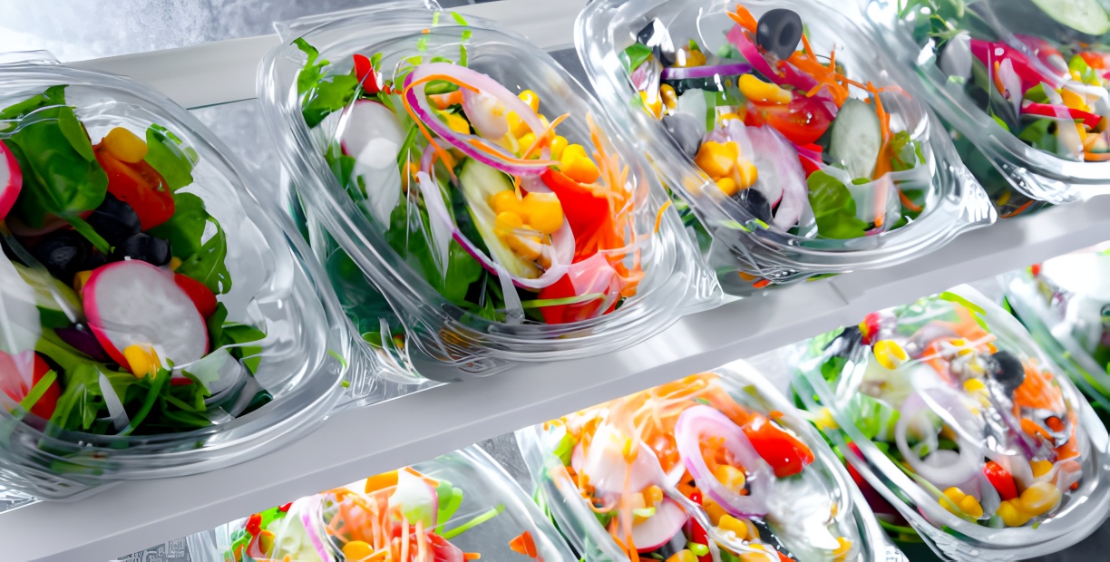 Pre-packaged salads