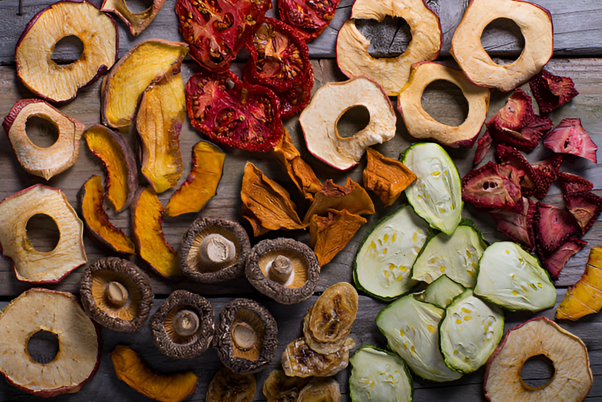 Dehydrated vegetables