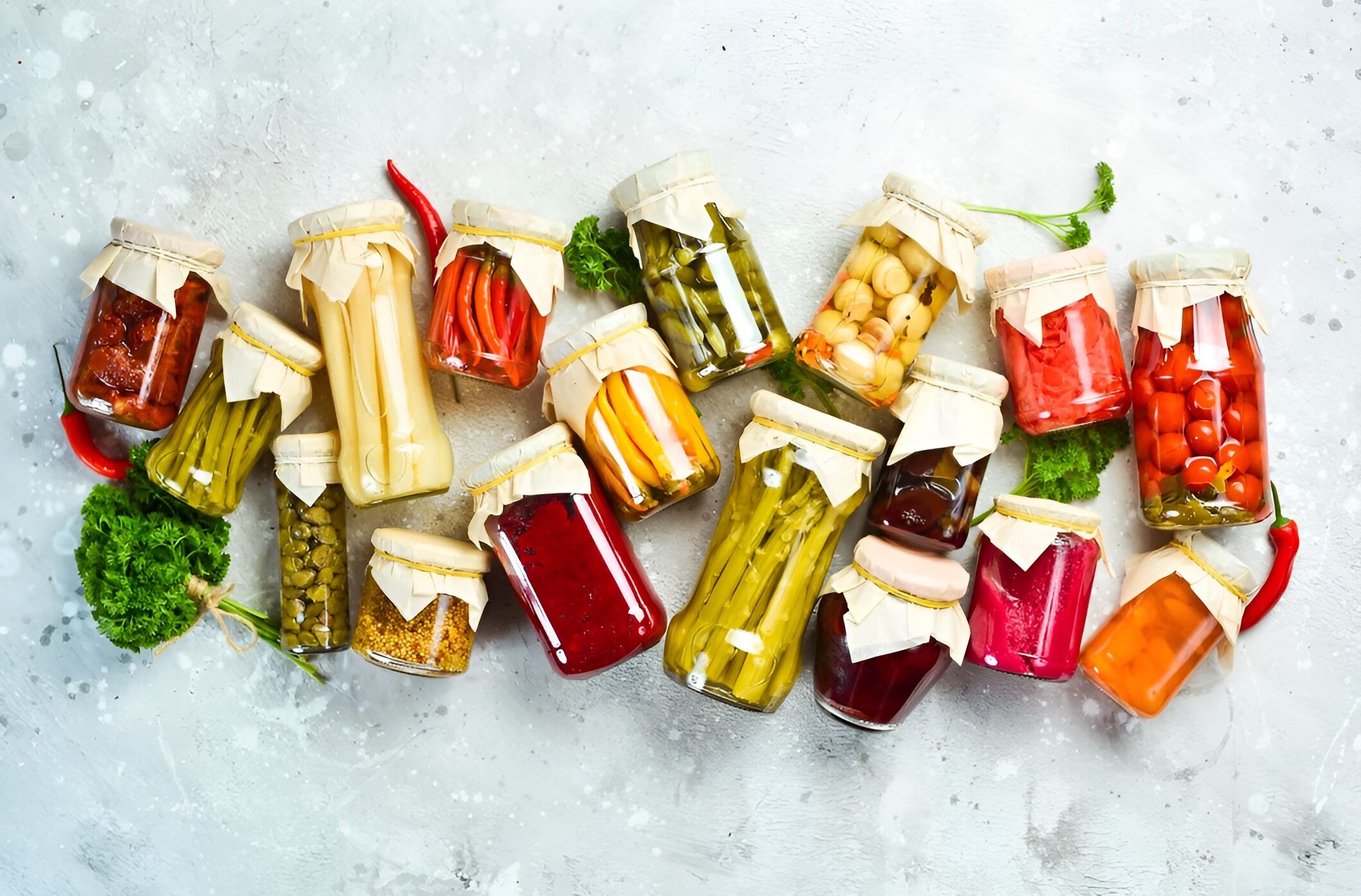 Complete filling and closing line for food containers