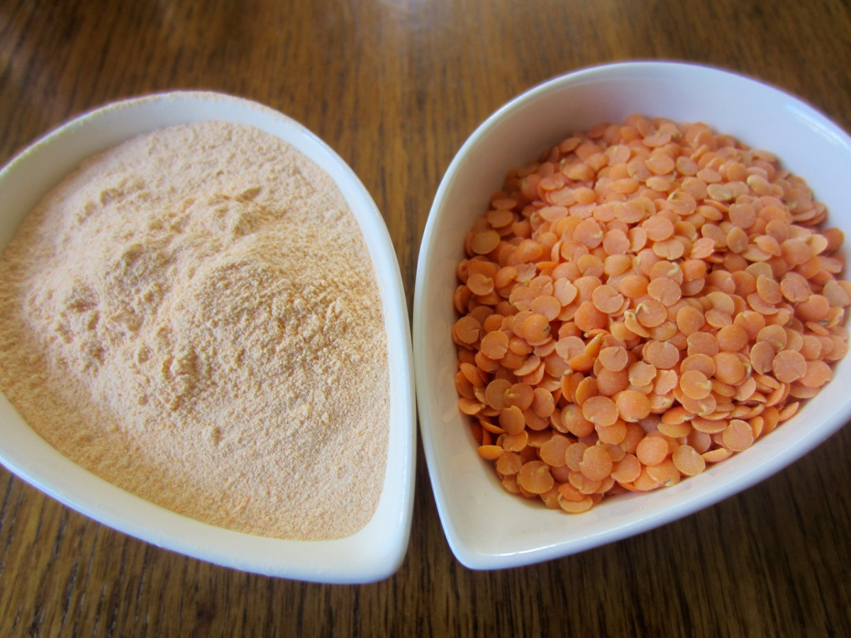 Lentil flour