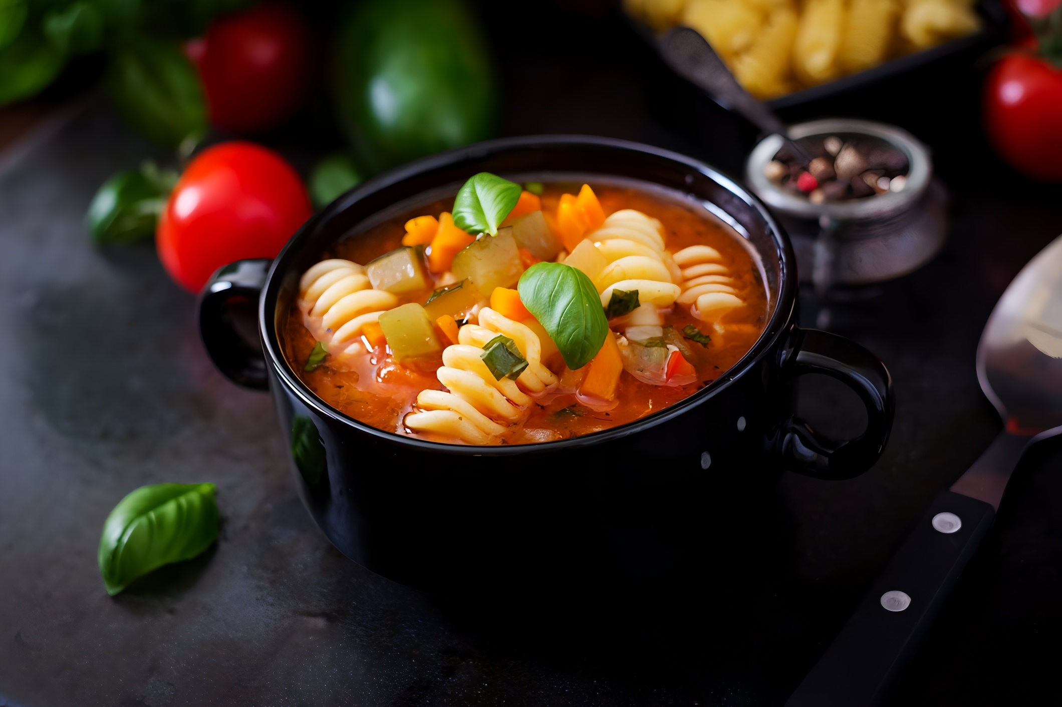 Minestrone soup