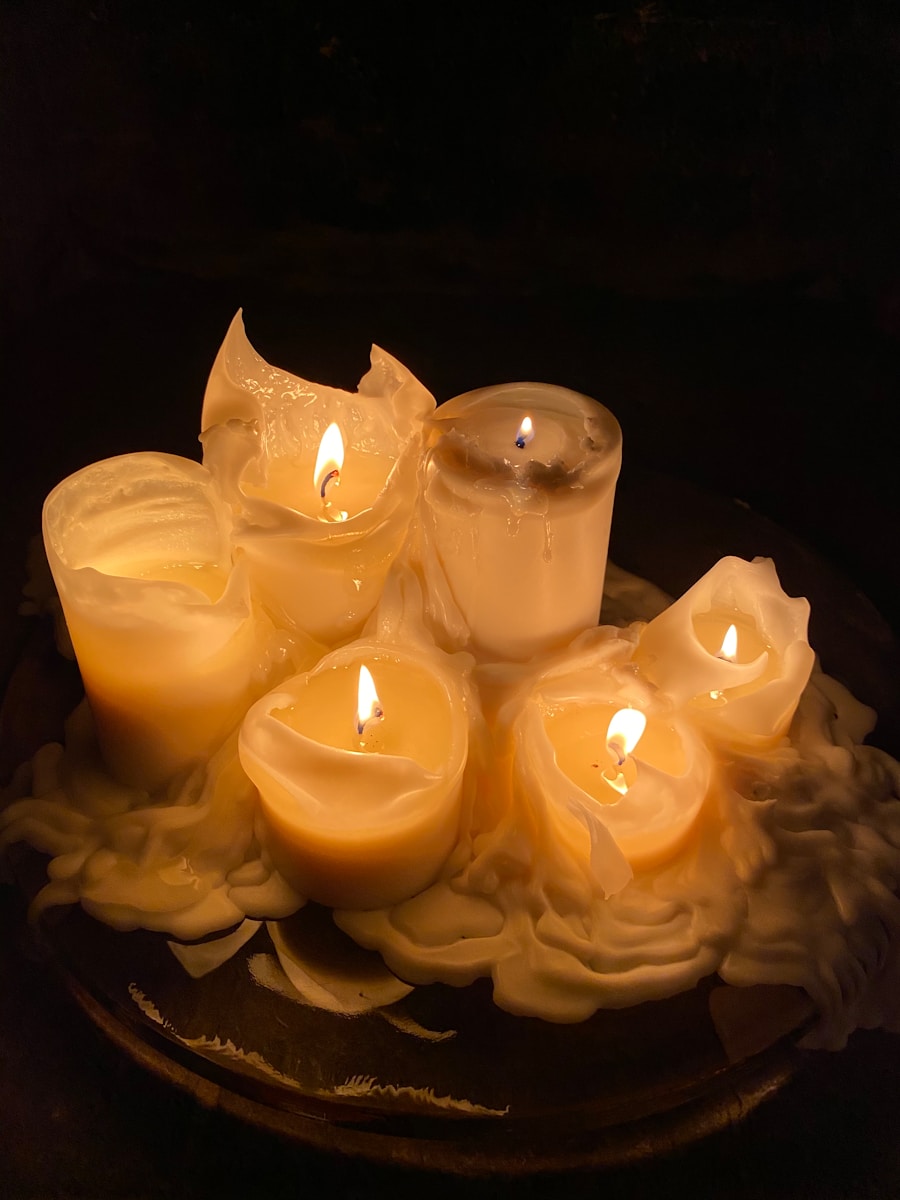 Candle wax