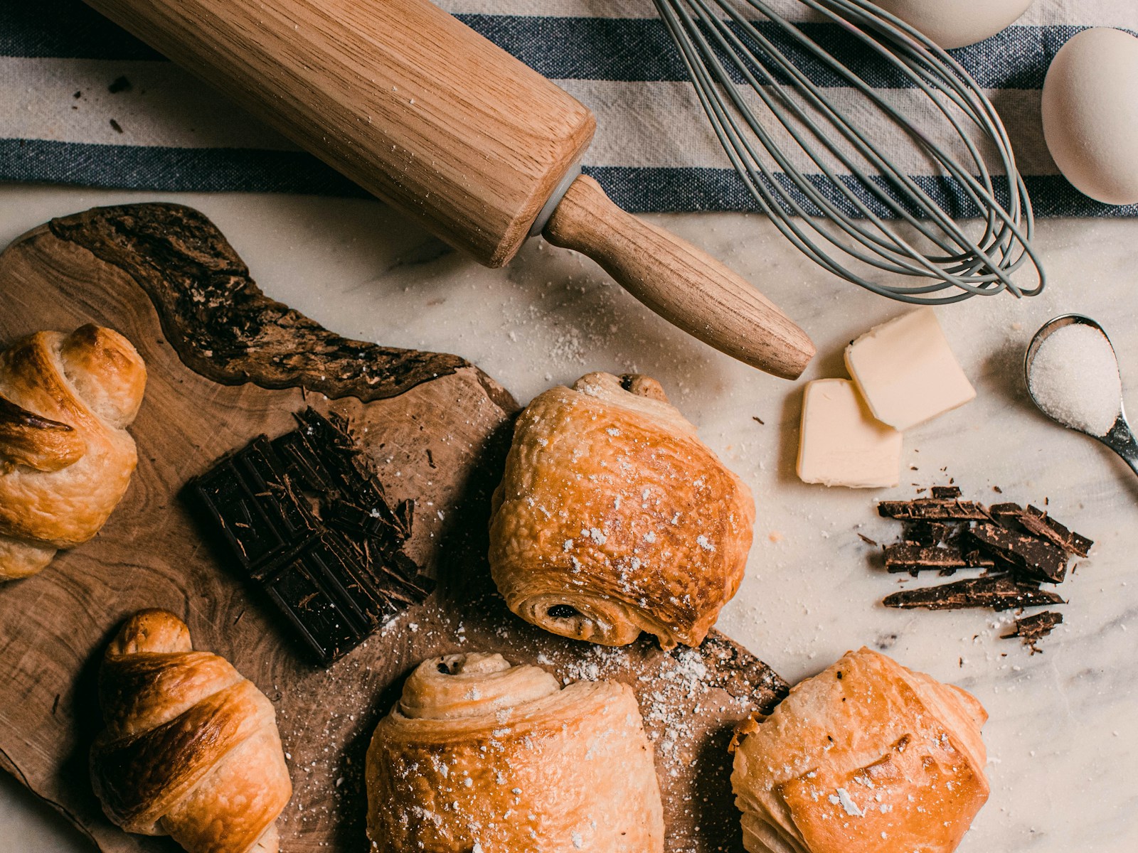 Chocolate croissants