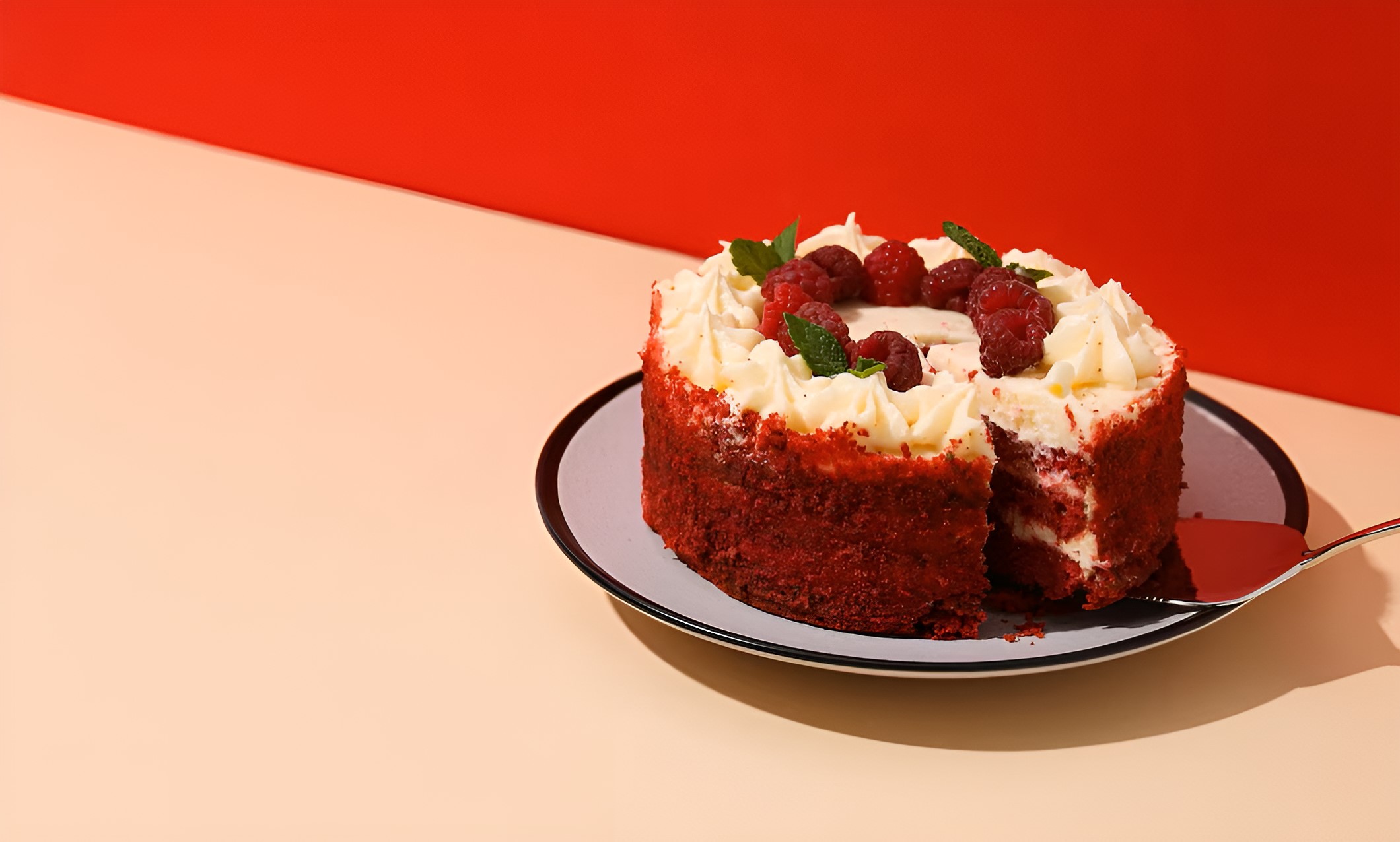 Red velvet cakes