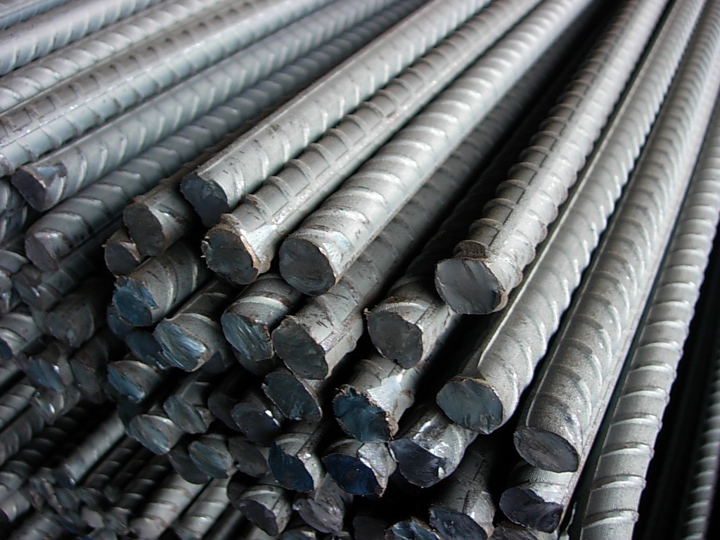 Steel rods