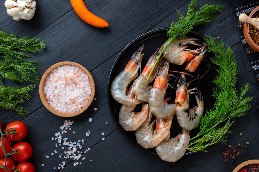 Frozen shrimp