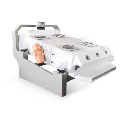 Grain separator for removing foreign materials