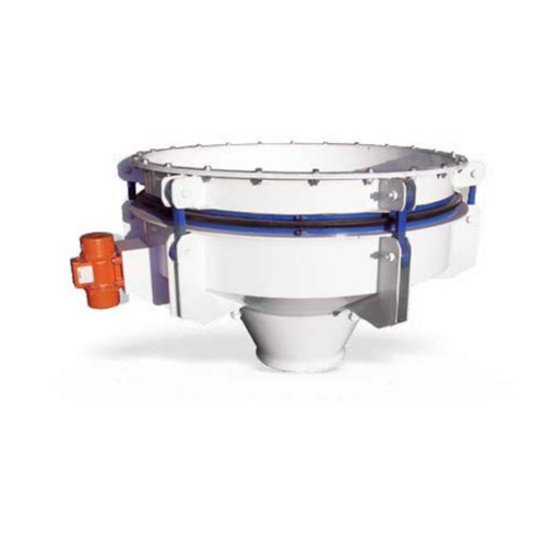 Silo discharger for freely flowing materials