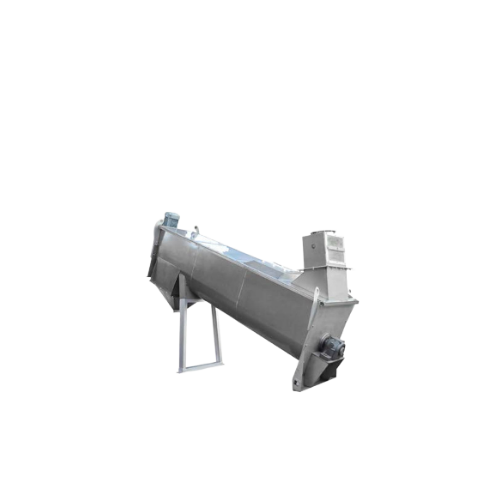 Inclined intensive dampener for grain processing