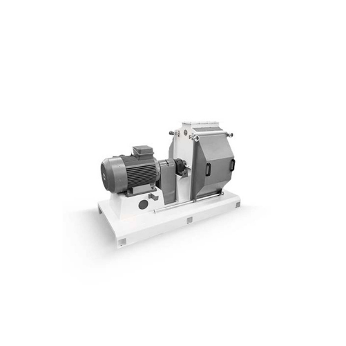 Hammer mill for grinding dry or low-moisture grains