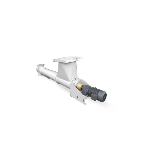 Tube screw conveyor for flour and fine-milled materials